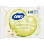 ZEWA Natural Camomile vlhčený bílý 42 ubrousků – Zboží Mobilmania