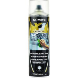 Rust-Oleum Čistič nerezové oceli ve spreji X1 eXcellent Stainless Steel Cleaner/Polish / 500 ml