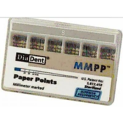 DiaDent Čepy papírové standardní MMPP MP201-601 - Vel./šíře: 08 – Hledejceny.cz