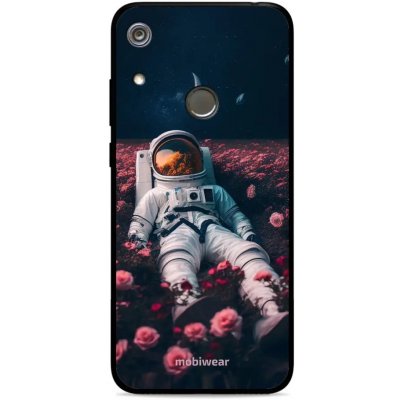 Pouzdro Mobiwear Glossy Huawei Y6s - G002G Astronaut v růžích – Zboží Mobilmania