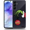 Pouzdro a kryt na mobilní telefon Samsung Picasee silikonové Samsung Galaxy A55 5G Grinch čiré