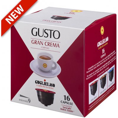 Guglielmo Gran Crema do Dolce Gusto 16 ks