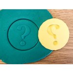 TVOŘÍTKO Otazník - razítko special Tvar vykrajovátka: Kulaté Vlnky, Nástavec na razítko: Ano – Hledejceny.cz