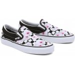 Vans Classic Slip-On Hibiscus Check/Black – Zboží Dáma