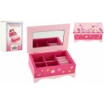 Teddies Dětská šperkovnice PRINCESS se zrcadlem – Hledejceny.cz