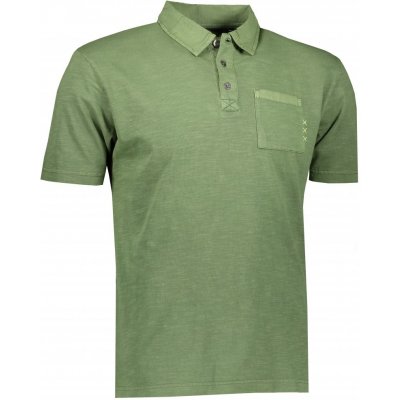 Alpine Pro triko s límečkem ERIN MTSR521 zelená – Zboží Mobilmania