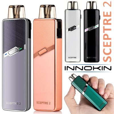 Innokin Sceptre 2 Pod 1400 mAh + Hlava 0,5 ohm Šedá 1 ks – Zboží Mobilmania