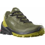 Salomon Cross Over GTX L47069700 olive night golden lime black – Zboží Mobilmania