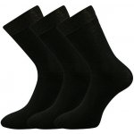 Lonka Habin pánské bavlněné ponožky 3 páry černá – Zboží Mobilmania