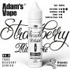 Příchuť pro míchání e-liquidu Adams vape Strawberry Milkshake Shake & Vape 10 ml