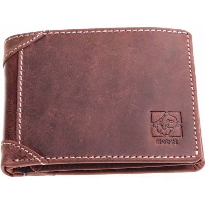 Kubát Kůže Pánská kožená peněženka hnědá 7503D32 HUN – Zboží Mobilmania