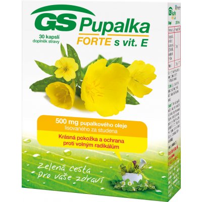 GS Pupalka Forte s vitaminem E 30 kapslí – Zboží Mobilmania