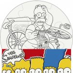 Efko Puzzle The Simpsons Vymaluj si kruh – Hledejceny.cz