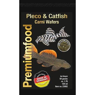 DiscusFood UG Pleco & Catfish Carni Wafers 50 g, 120 ml