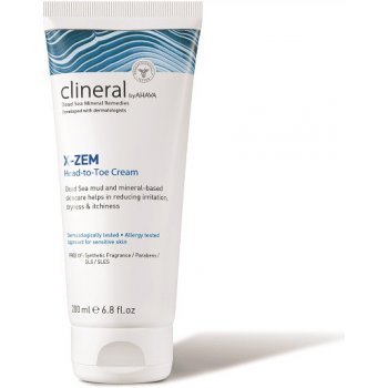 Ahava Clineral X-Zem Head-to-Toe Cream intenzivní celotělový krém 200 ml