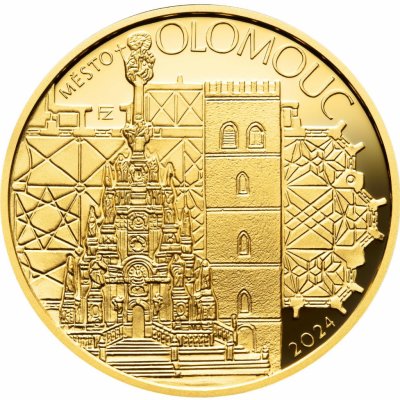 ČNB Zlatá mince 5000 Kč Olomouc 2024 1/2 oz – Zboží Mobilmania