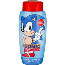 Sonic The Hedgehog Bath & Shower Gel dětský sprchový gel s višňovou vůní 300 ml