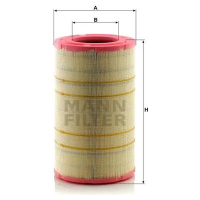 MANN FILTER Vzduchový filtr C 32 1700/2 – Hledejceny.cz