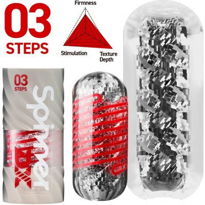 Tenga Spinner DX 03 Steps červená – Zboží Dáma