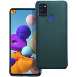 Pouzdro MATT Samsung Galaxy A21S zelené