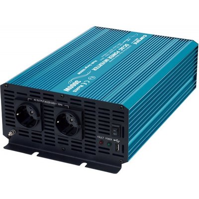 Carspa P3000U-24 24V/230V+USB 3000W, čistá sinusovka – Zboží Mobilmania