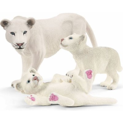 Schleich Wild Life Lion Mother with cubs 42505 – Zbozi.Blesk.cz