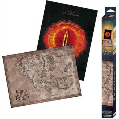 Sada 2 plakátů Lord of the Rings – Hledejceny.cz