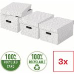 Esselte Home, velikost M, bílý, 3 ks – Hledejceny.cz