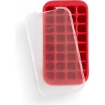 Velká silikonová forma na led, 32 kostek Lékué Industrial Ice Cubes Tray | červená – Hledejceny.cz