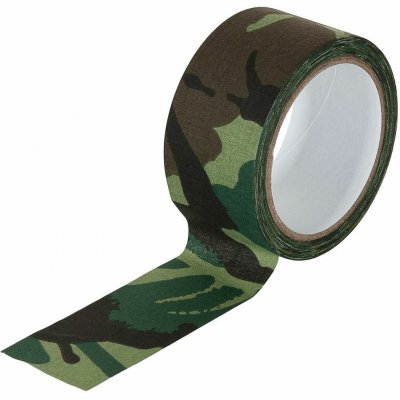 MFH Maskovací páska textilní 5 cm x 10 m woodland – Zboží Mobilmania