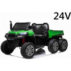 Beneo Farmářské elektrické autíčko RIDER 6X6 s pohonem čtyř kol 2x12V baterie