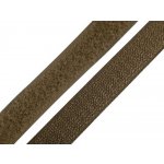 Suchý zip metráž - háček+plyš - zelená khaki (20 mm) – Hledejceny.cz