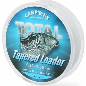 CARP ´R´ US Total Tapered Line 5x12 m 0,3 mm