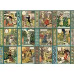 COBBLE HILL Jardiniere: Zahradnický kalendář 1000 dílků – Zboží Dáma