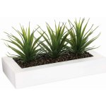 Atmosphera Umělá rostlina Aloe Vera v květináči, 31 x 16 x 17 cm – Sleviste.cz