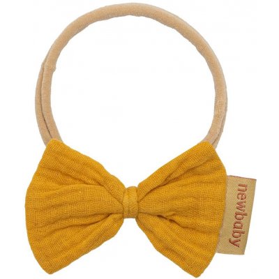 Čelenka pro miminka New Baby mustard – Zboží Dáma