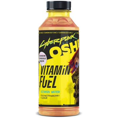 Oshee Cyberpunk Vitamin Fuel - Broskev a Jahoda 0,55 l – Zboží Mobilmania