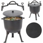 Pro-Tech shop Myslivecký litinový kotlík 11L 30,5x22cm BBQ3727 – Sleviste.cz