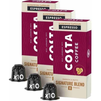 Costa Coffee Signature Blend Espresso kávové kapsle pro Nespresso 10 ks – Zboží Dáma