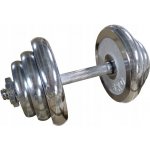 KOKISKA Pochromované činky nastavitelné 1 x 20 kg – Zboží Mobilmania