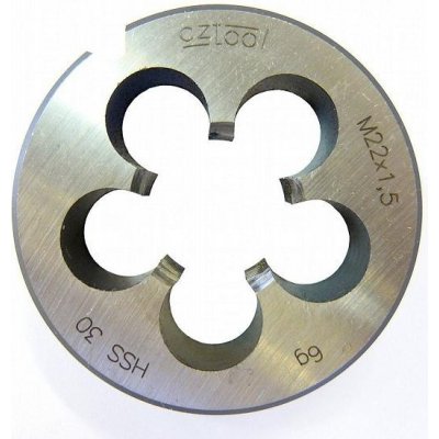 BUČOVICE TOOLS Závitová kruhová čelist Metrický závit ČSN 22 3210 HSS M 10 x 1,00 – Zboží Mobilmania