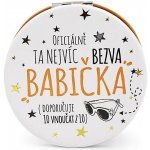 Nekupto Zrcátko dvojité Bezva babička 7cm – Zboží Mobilmania