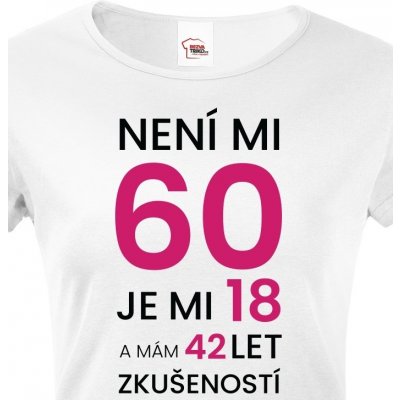 tričko k 60 narozeninám – Heureka.cz