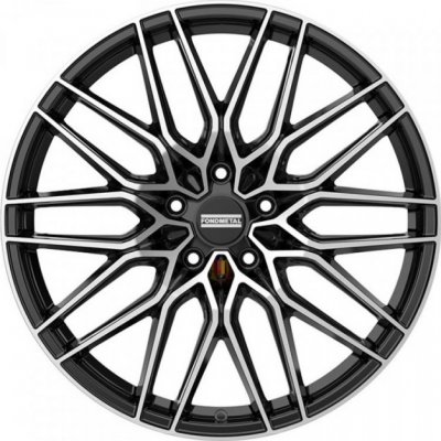 Fondmetal CRATOS 10x22 5x130 ET65 gloss black machined – Hledejceny.cz