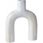 LA FACTORY Dřevěná váza MATISSE, 28,5 x 35,5 cm bílý – Hledejceny.cz