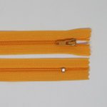 Spirálový zip, šíře 3 mm, délka 40 cm, oranžová – Hledejceny.cz