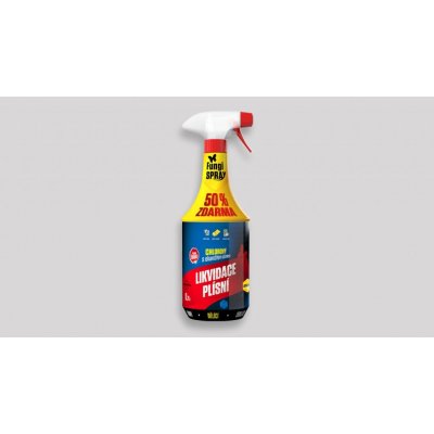 FungiSPRAY likvidace plísní chlorový rozprašovač 500 ml – Zboží Dáma