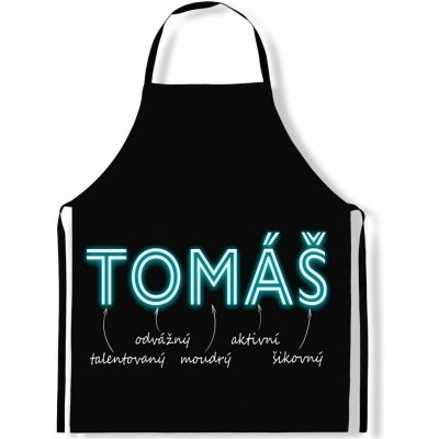 IMPAR Zástěra Mužská jména Neon Tomáš – Hledejceny.cz