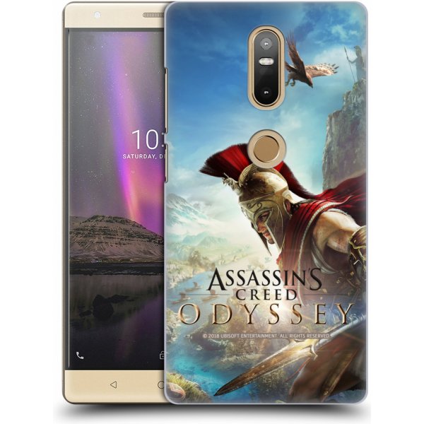 Pouzdro a kryt na mobilní telefon Pouzdro Head Case Lenovo Phab 2 PLUS Assassins Creed Odyssey Alexios a Ikaros