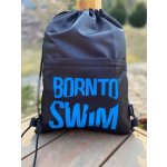 BornToSwim Swimbag černo/modrá – Zboží Mobilmania